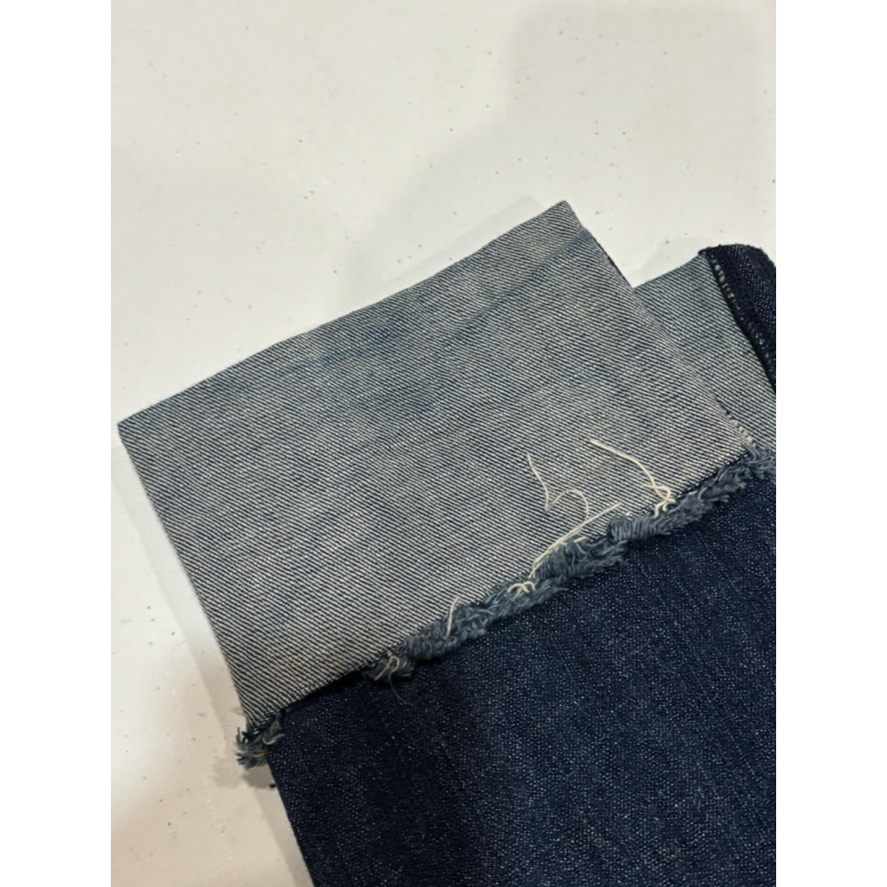 KUT from the Kloth Blue Denim Jeans Ankle & Cropped Cuffed, Woman’s Size 2 - Picture 9 of 9
